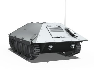 maresal m06 romanian tank hunter Modelo 3D