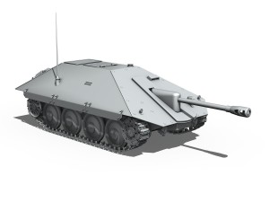 maresal m06 romanian tank hunter Modelo 3D