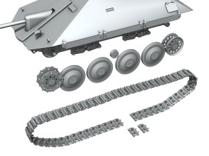 maresal m06 romanian tank hunter Modelo 3D