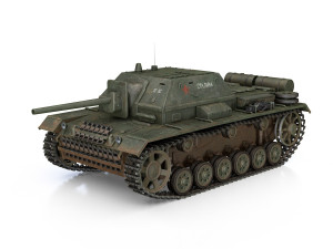 su-76i - soviet assault 3D 模型