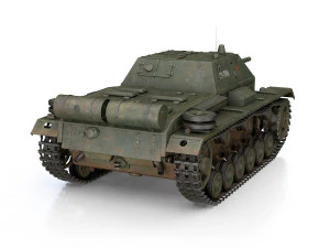 su-76i - assalto sovietico Modello 3D