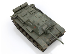 su-76i - soviet assault 3D 模型