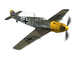 messerschmitt - bf-109 e - jg26 3D Model