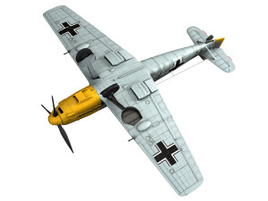 messerschmitt - bf-109 e - jg26 3D Model