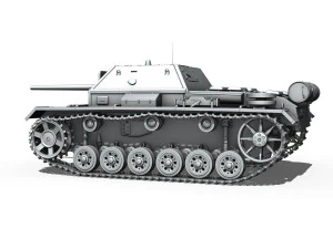 su76i - soviet assault 3D Model