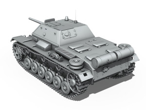 su76i - soviet assault Modèle 3D