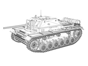 su76i - soviet assault Modèle 3D