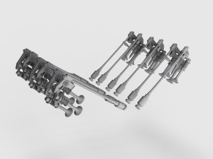 valve train Modelo 3D