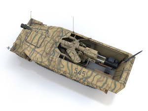 sdkfz 251-22 ausfd - pakwagen - 545 3D Model