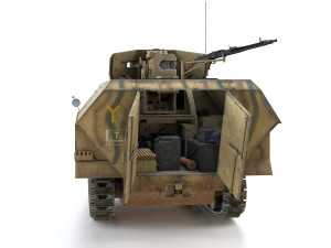 sdkfz 251-22 ausfd - pakwagen - 545 3D Model