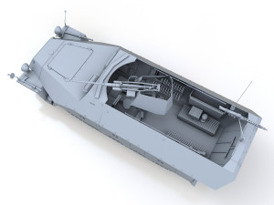 sdkfz 251-17 ausfd - anti-aircraft vehicle Modèle 3D