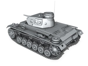 pzkpfw iii - panzer iii - ausf e 3D Model