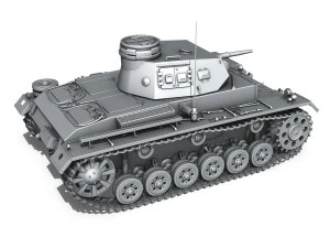 pzkpfw iii - panzer iii - ausf e 3D Модель
