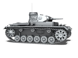 pzkpfw iii - panzer iii - ausf e 3D Model