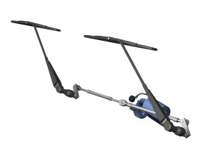 wiper with transmission and drive unit 3D Модель
