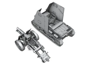 sdkfz 101 sturmpanzer 1 bison 3D Model