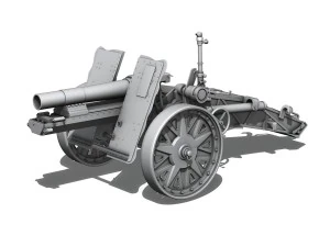 sdkfz 101 sturmpanzer 1 bison 3D Model