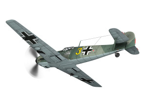 messerschmitt - bf-109 e - yellow 3 3D Model