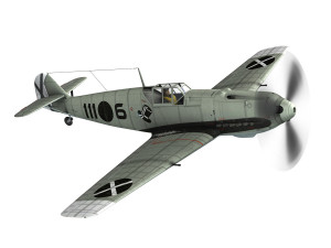 messerschmitt - bf-109 e - 6-111 3D Model