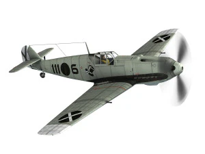 messerschmitt - bf-109 e - 6-111 3D Model