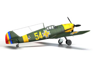 messerschmitt - bf-109 e - romanian air force - 54 3D Model