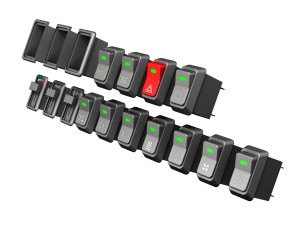 rocker switches for vehilce 3D 모델