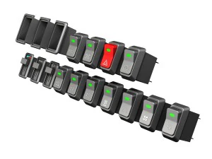 rocker switches for vehilce 3D Model