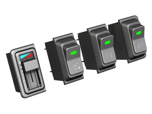 rocker switches for vehilce 3D Model