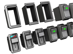 rocker switches for vehilce 3D Model