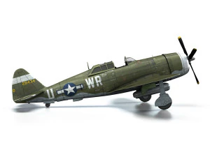 republic p-47d thunderbolt - wr-u 3D Model