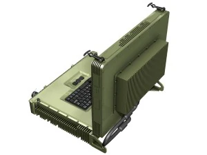rugged military outdoor laptop 3D Model