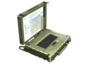 rugged military outdoor laptop 3D Model