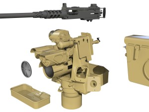 rws kongsberg protector m151 m2 3D Модель