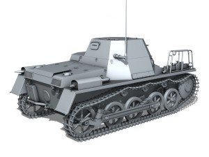 panzerkampfwagen 1 panzer 1 collection Modèle 3D