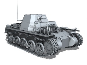 panzerkampfwagen 1 panzer 1 collection Modèle 3D
