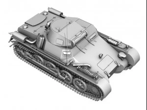 panzerkampfwagen 1 panzer 1 collection 3D Model
