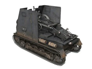 sturmpanzer1 bison cambrai 2pzdiv 3D Model