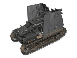 sturmpanzer1 bison cambrai 2pzdiv 3D Model