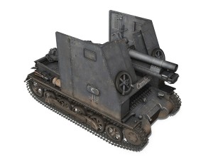 sturmpanzer1 bison cambrai 2pzdiv 3D Модель