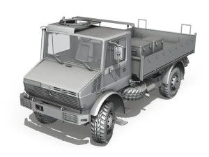 mercedes benz unimog u1300l 3D Model