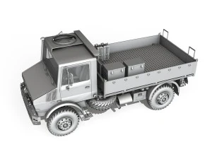 mercedes benz unimog u1300l 3D Model