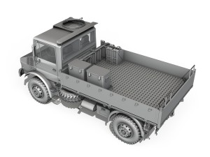 mercedes benz unimog u1300l 3D Model