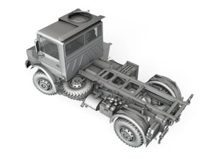 mercedes benz unimog u1300l 3D Model