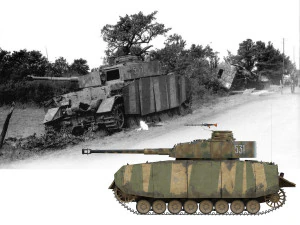 pzkpfw iv - panzer 4 - ausfh - 531 3D Model