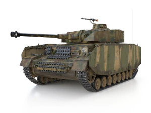 pzkpfw iv - panzer 4 - ausfh - 531 3D Model