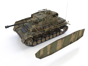pzkpfw iv - panzer 4 - ausfh - 531 Model 3D