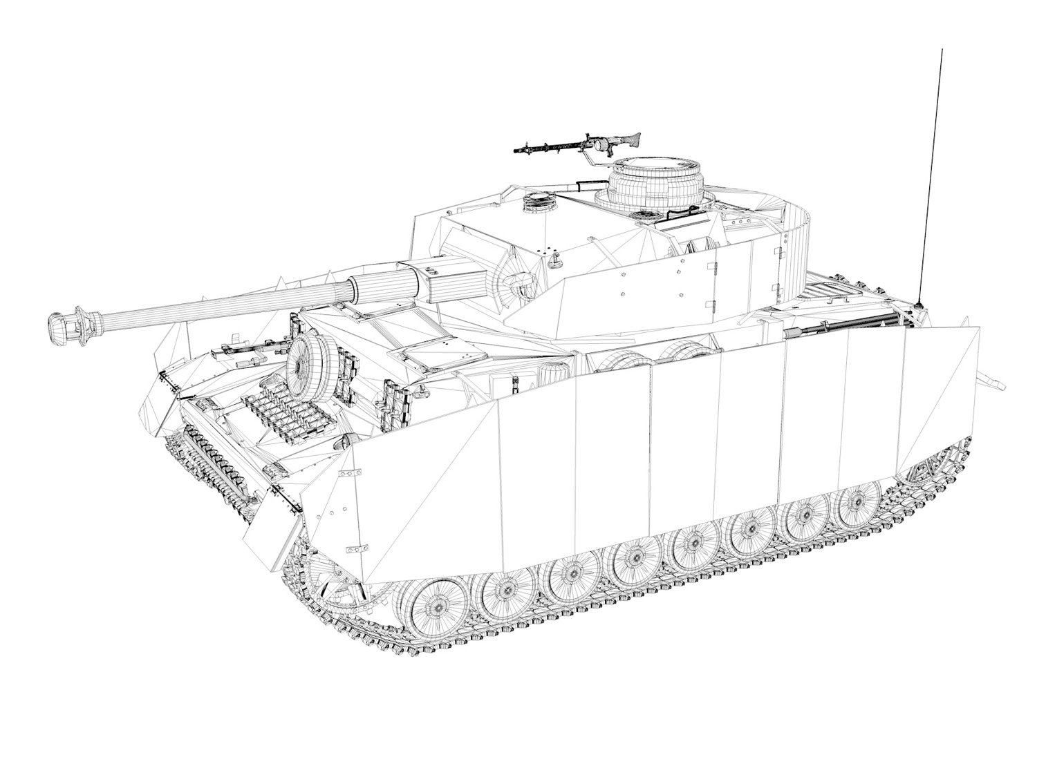 Панцер 4 чертеж