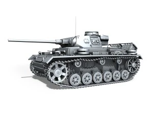 panzerkampfwagen 3 - panzer 3 - collezione Modello 3D