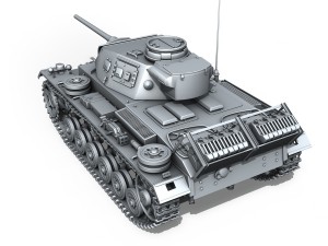 panzerkampfwagen 3 - panzer 3 - collection Model 3D