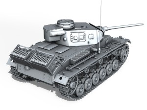 panzerkampfwagen 3 - panzer 3 - collection Model 3D